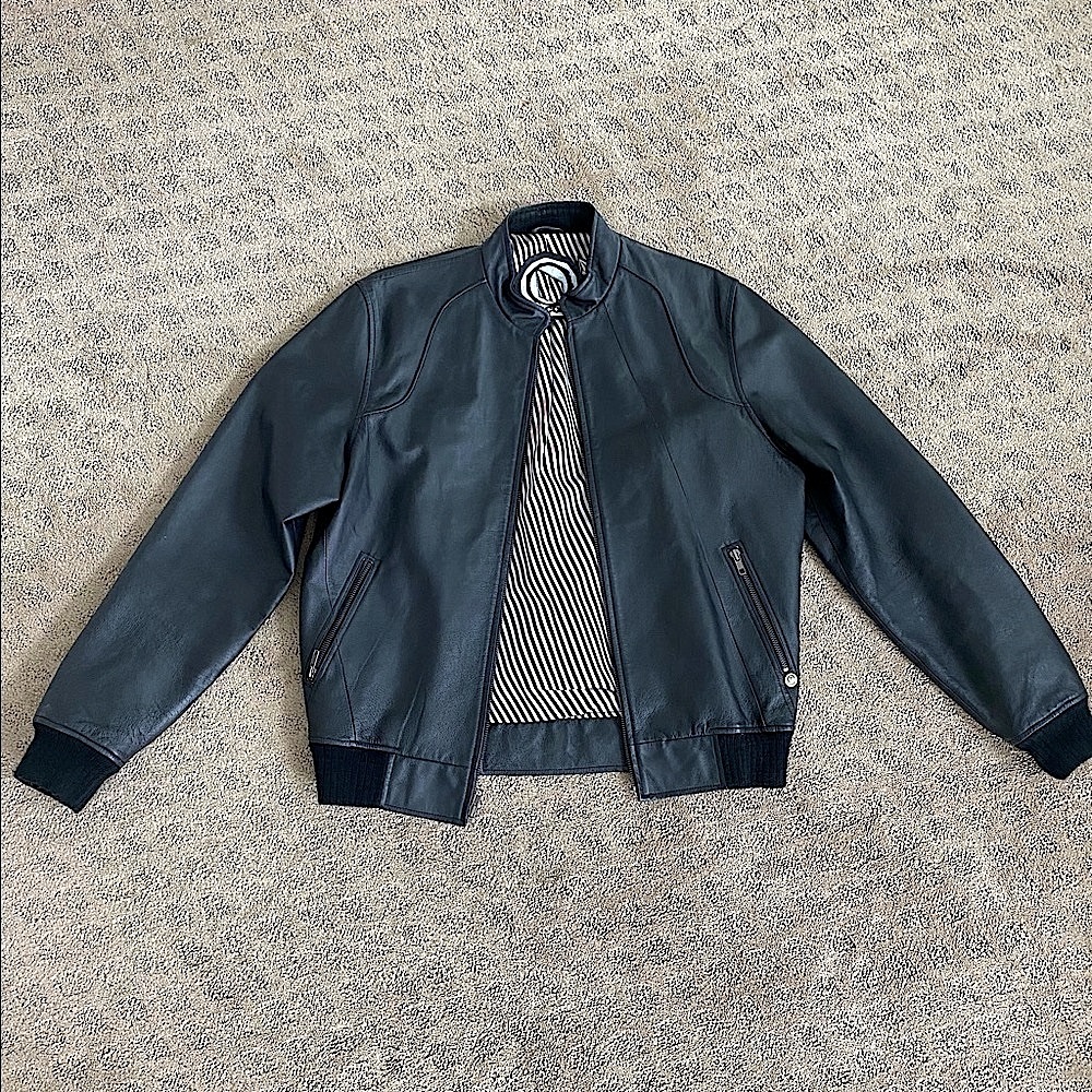 Vintage Volcom faux leather jacket